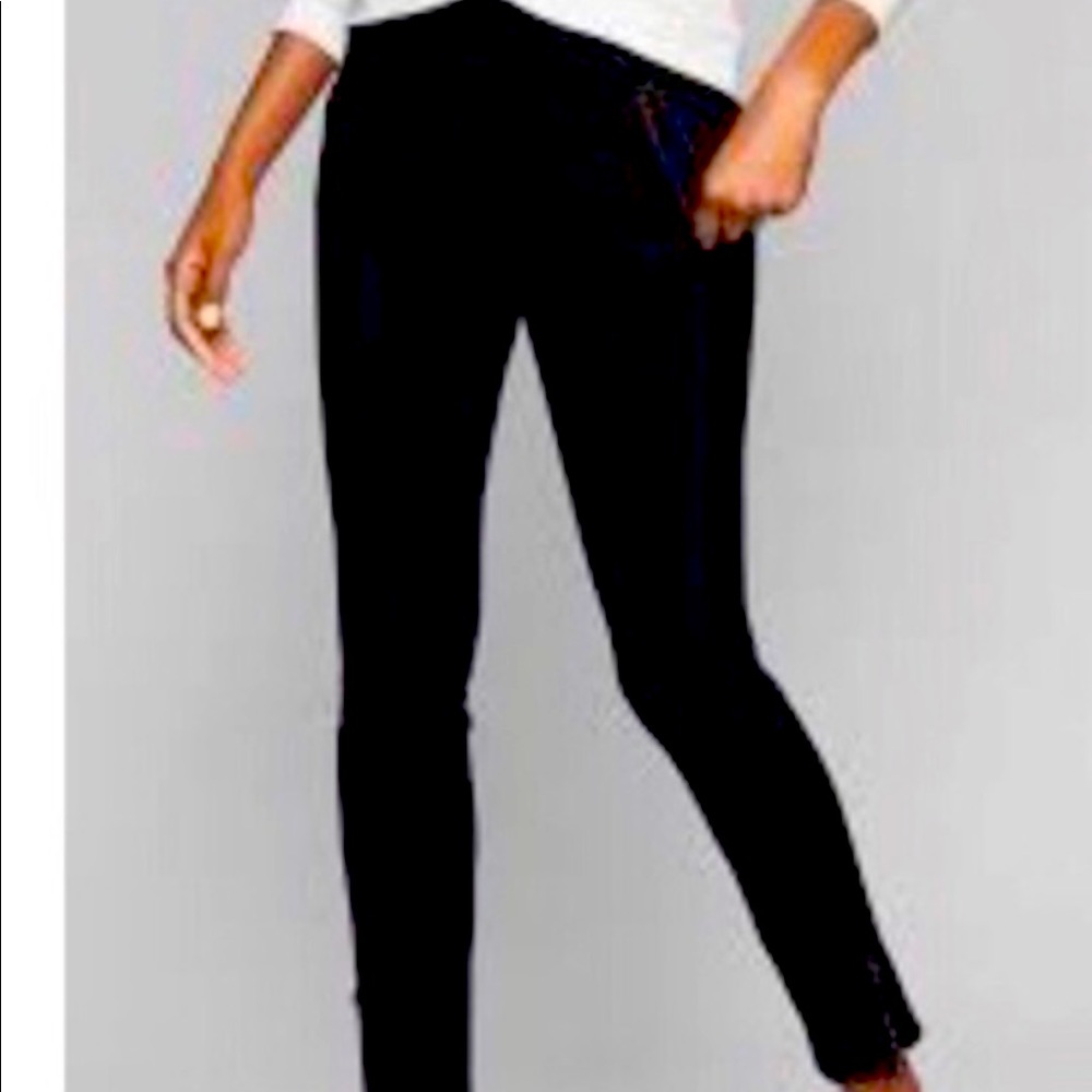 EUC Athleta Wander Black skinny Pants 6P